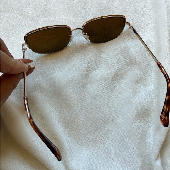 Aldo Gold Sunglasses with Brown Lenses - Picture 3 of 6